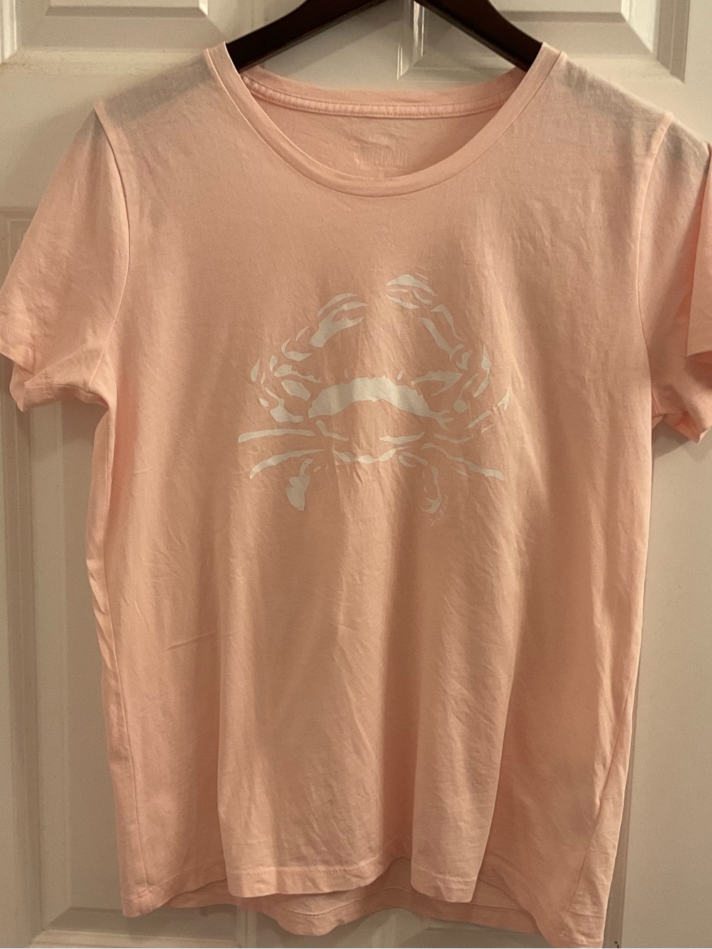 J. Crew Crab Collector Tee - Size Medium - Pink - Picture 2 of 7